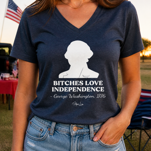 Women's Graphic V-Neck