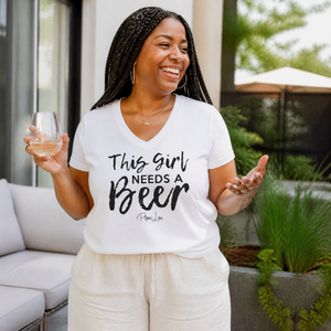 Women's Graphic V-Neck