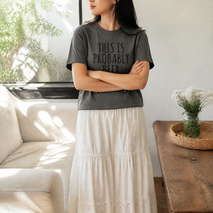 Cropped Boxy Tee