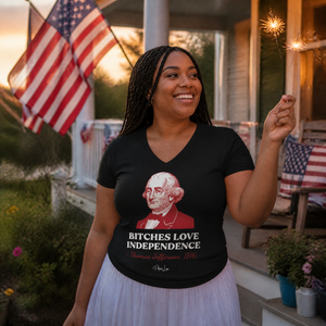 Women's Graphic V-Neck