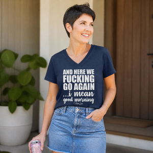 Women's Graphic V-Neck