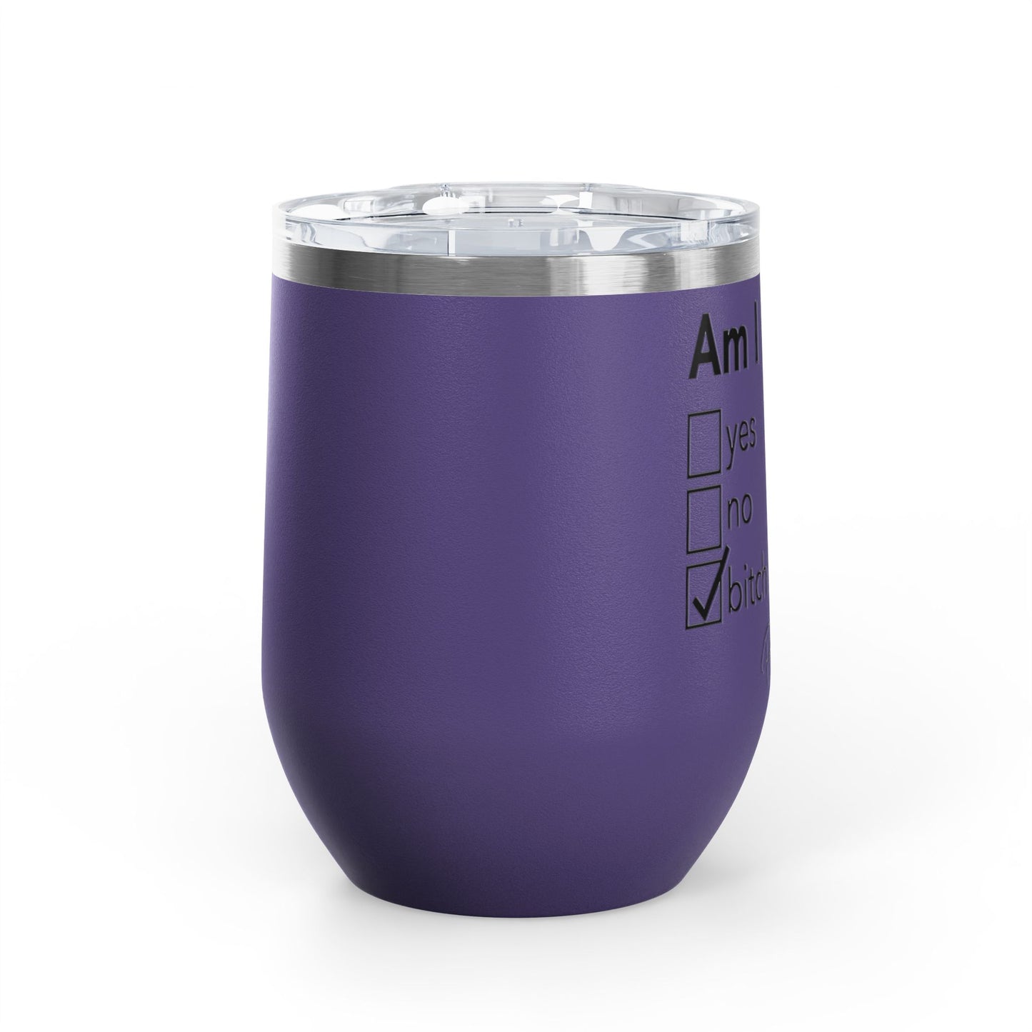 Am I Drunk Checklist 12oz Premium Insulated Tumbler