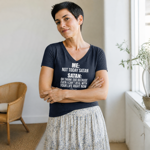 Women's Graphic V-Neck