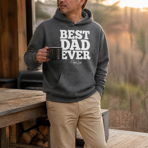 Best Dad Ever Graphic Hoodie — lifestyle hero