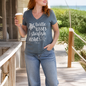 Women's Graphic V-Neck