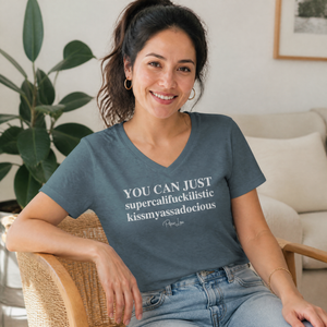 Women's Graphic V-Neck