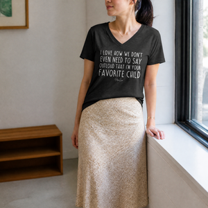 Women's Graphic V-Neck