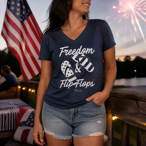 Women's Graphic V-Neck