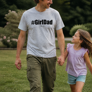 Girl Dad Classic Tee — lifestyle hero
