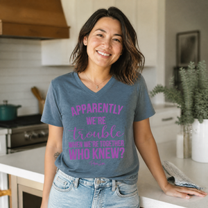 Women's Graphic V-Neck
