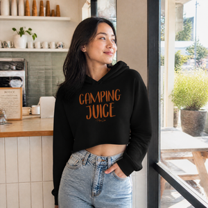 Camping Juice Cropped Hoodie — lifestyle hero