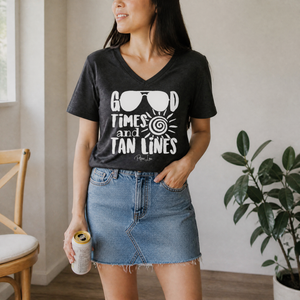 Women's Graphic V-Neck