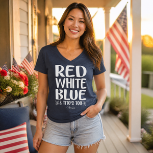 Women's Graphic V-Neck
