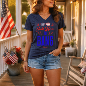 Women's Graphic V-Neck