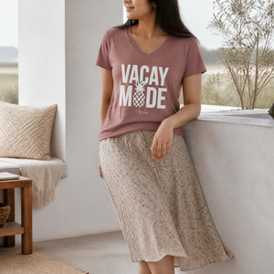 Women's Graphic V-Neck