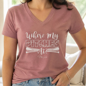 Women's Graphic V-Neck
