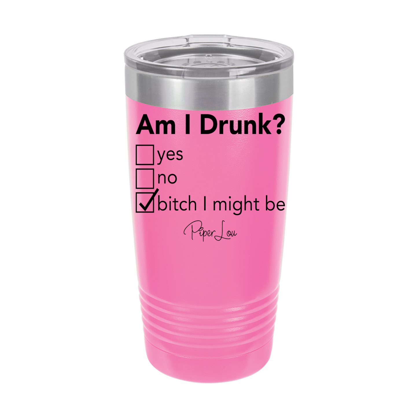 Am I Drunk? Checkboxes - 20oz Premium Insulated Tumbler