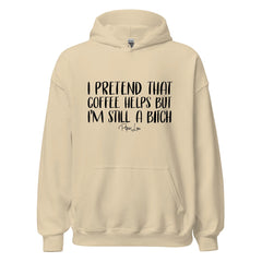 I Pretend That Coffee Helps - Graphic Hoodie