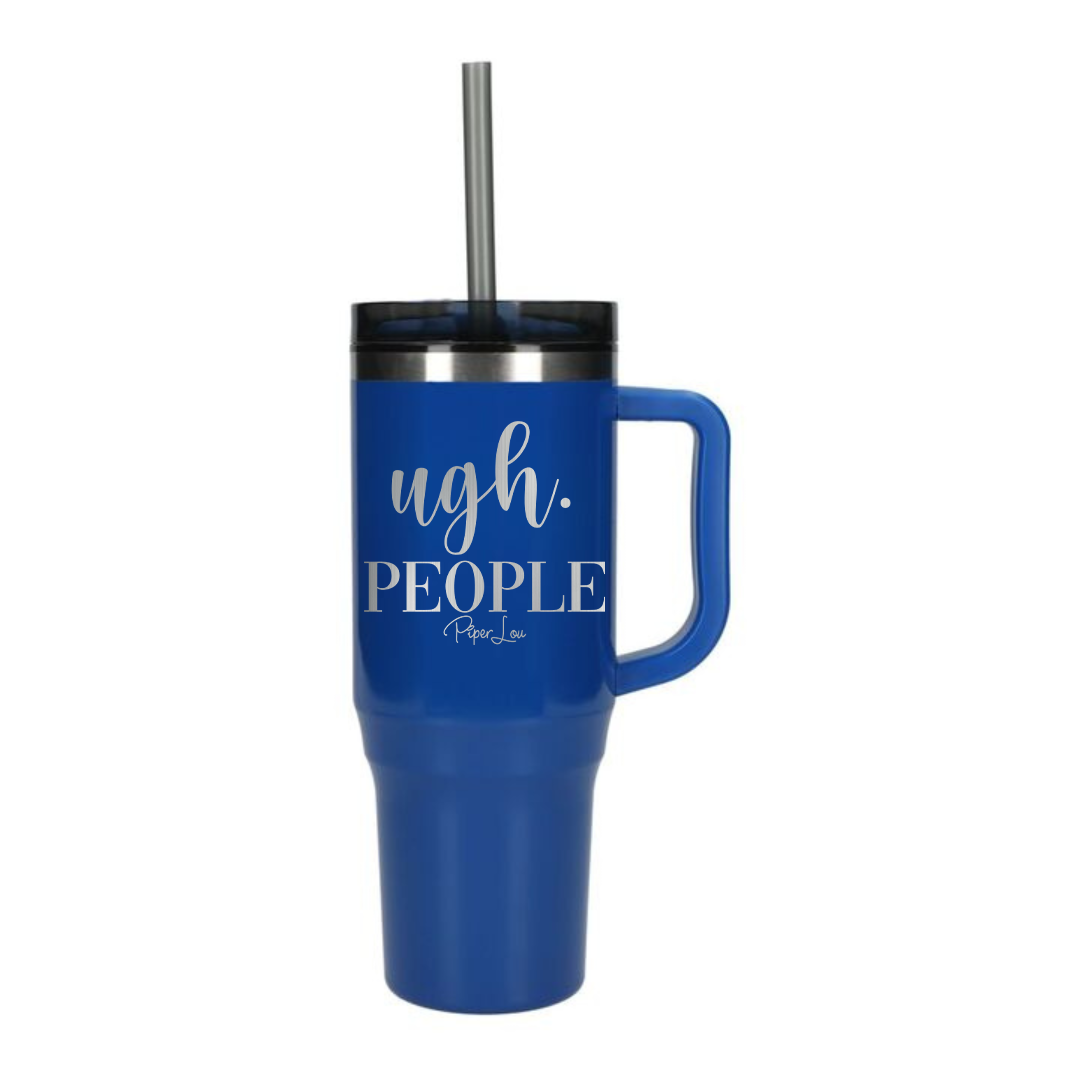 Ugh People - 40oz Traveler Lite Tumbler + Straw