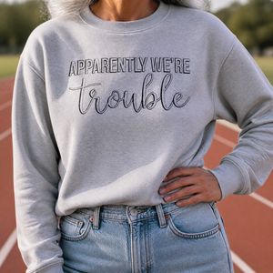 Graphic Crewneck Sweatshirt