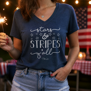Women's Graphic V-Neck