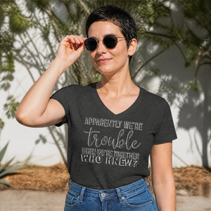 Women's Graphic V-Neck