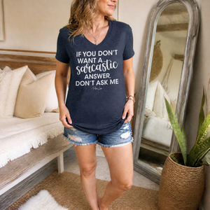 Women's Graphic V-Neck