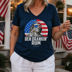Women's Graphic V-Neck