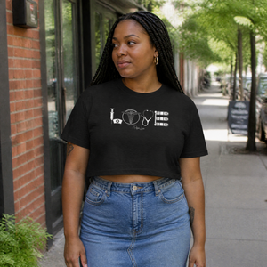 Nurse Love Cropped Boxy Tee — lifestyle hero