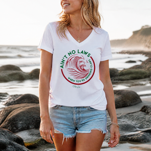 Women's Graphic V-Neck