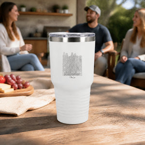 Broken Crayons 30oz Engraved Tundra Tumbler — lifestyle