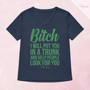 Women's Graphic V-Neck