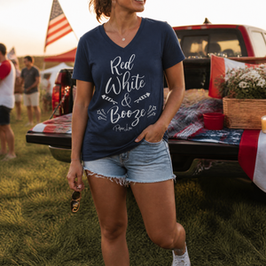 Women's Graphic V-Neck