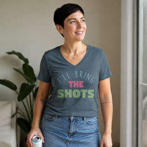 Women's Graphic V-Neck