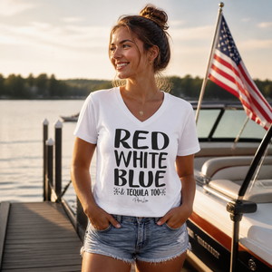 Women's Graphic V-Neck