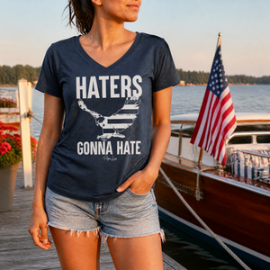Women's Graphic V-Neck