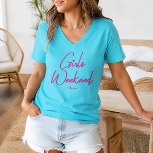Women's Graphic V-Neck