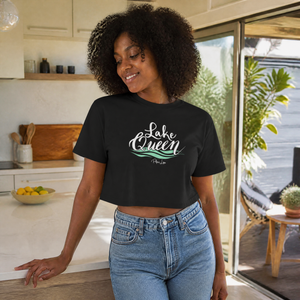 Lake Queen Cropped Boxy Tee — lifestyle hero