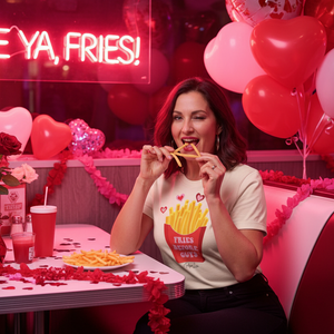 Fries Before Guys Valentine's Day Mockup