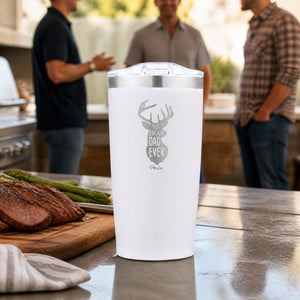 Best Buckin' Dad 20oz Engraved Adventure Tumbler — lifestyle