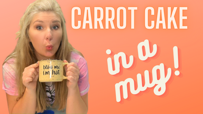 Carrot Cake in a Mug! - Meghan's Foodie Friday