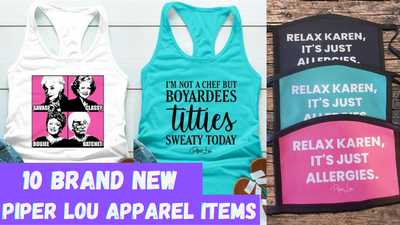 10 New Apparel Items This Week!