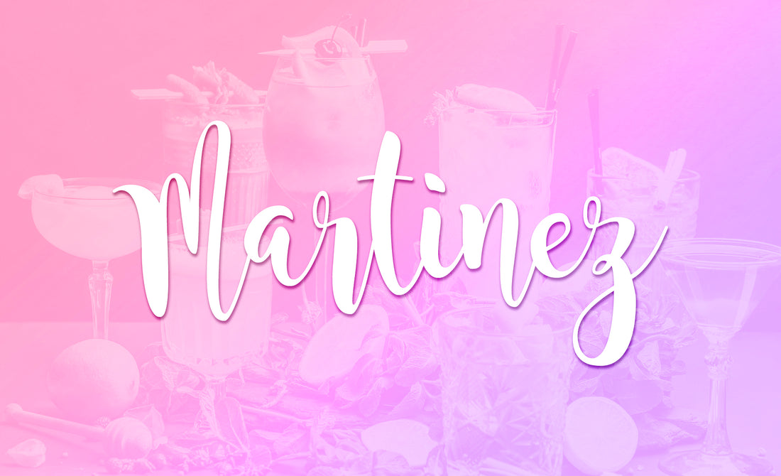 Martinez Drink Recipe
