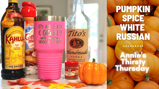 Pumpkin Spice White Russian - Annie's Thirsty Thursday