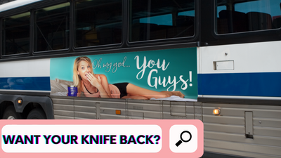 Want Your Knife Back? - By Annie McFarland