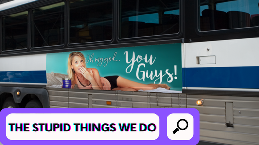 Oh, The Stupid Things We Do - By Annie McFarland