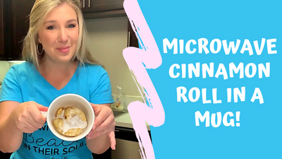 Microwave Cinnamon Roll in a Mug!