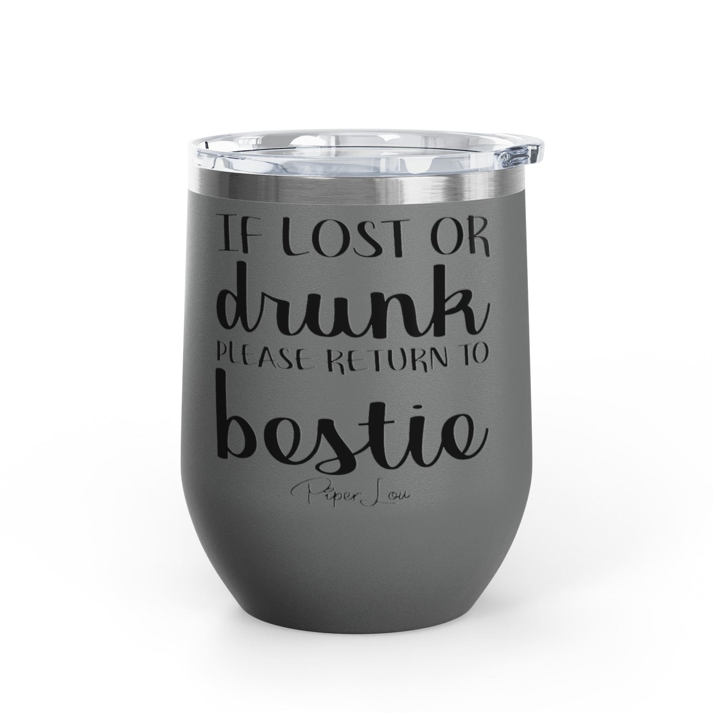 If Lost Or Drunk Return To Besite 12oz Premium Insulated Tumbler