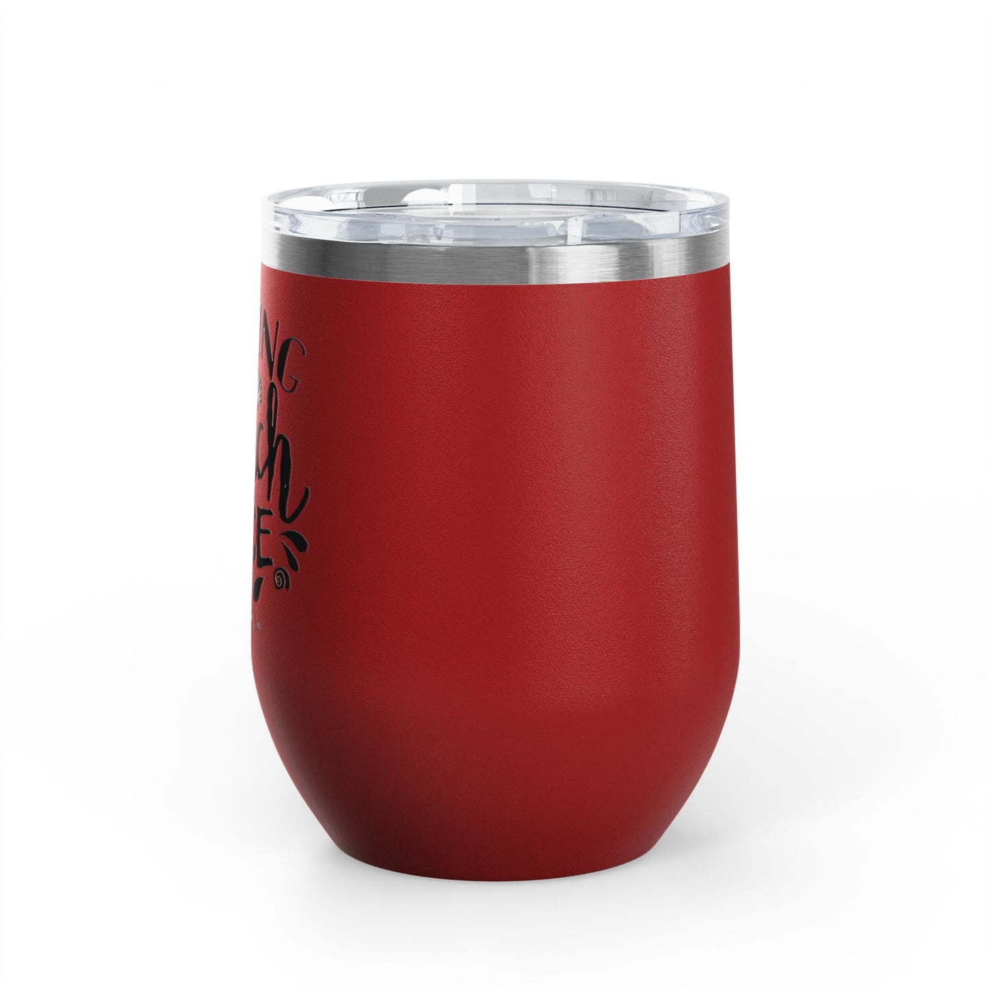 Resting Beach Face 12oz Premium Insulated Tumbler