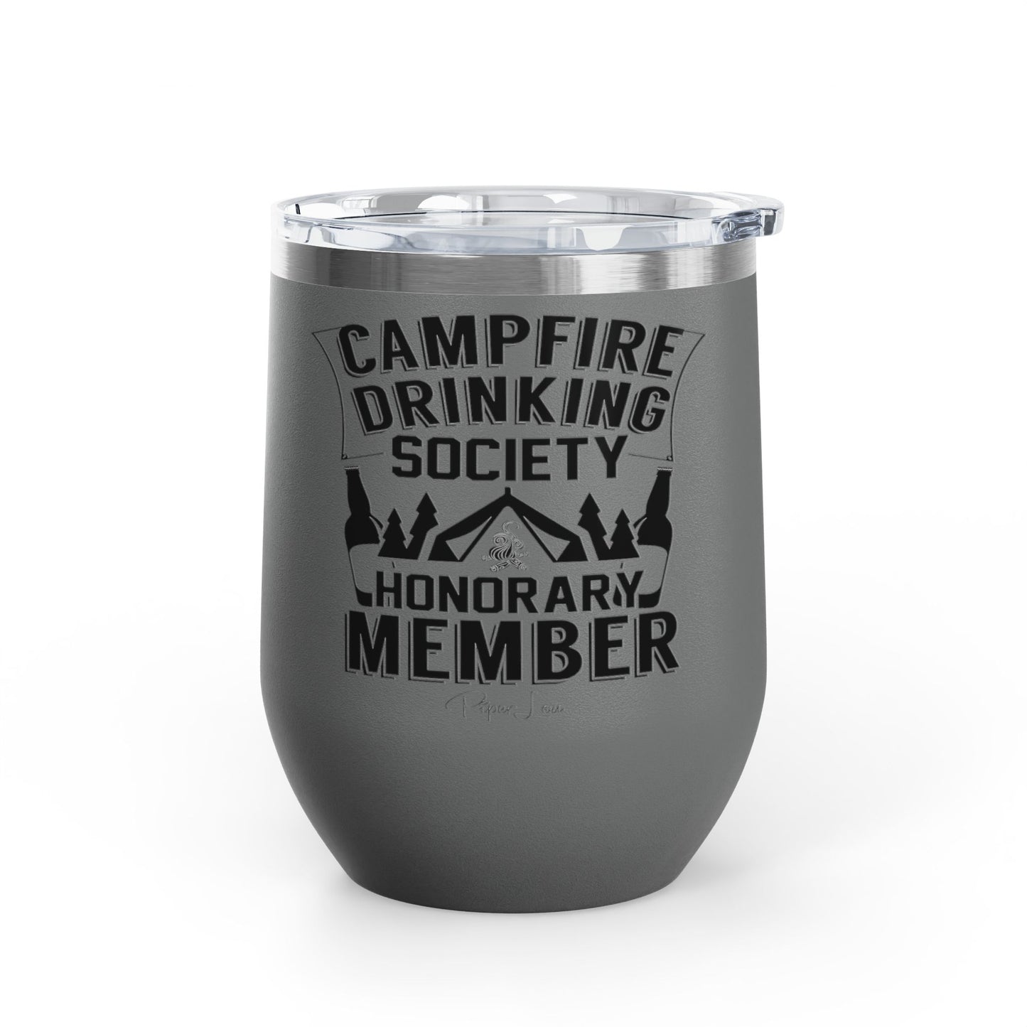 Campfire Drinking Society Honorary Member 12oz Premium Insulated Tumbler